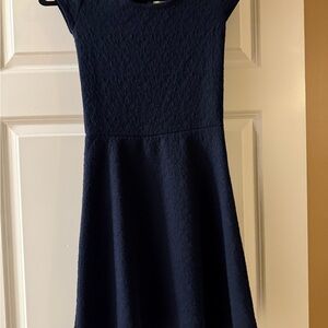 Navy Blue Teen Dress